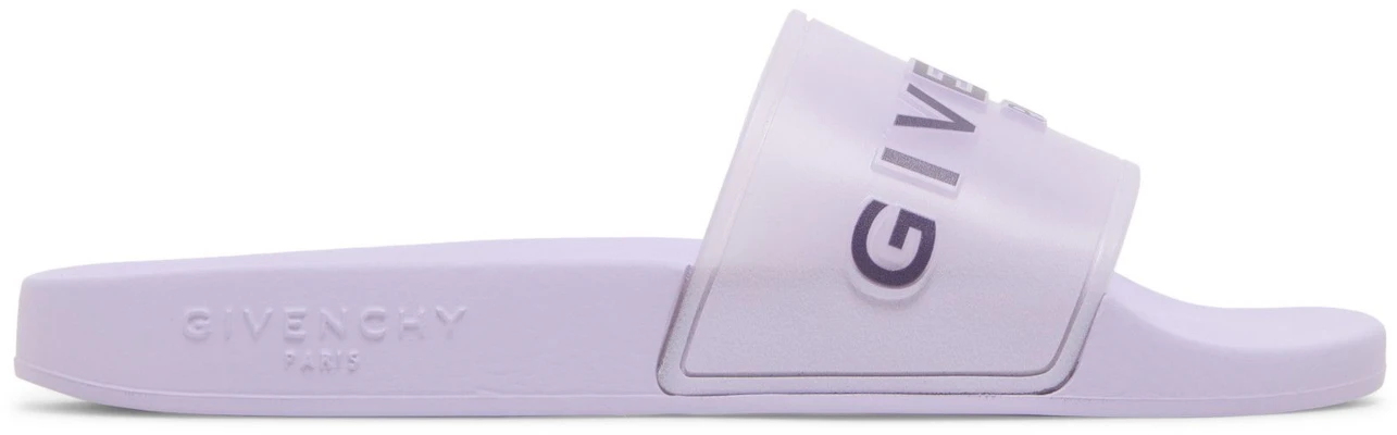(Women) Givenchy Paris Flat Slide 'Lilac' BE3004E1D3-540 Buy (Women) Givenchy Paris Flat Slide 'Lilac' BE3004E1D3-540