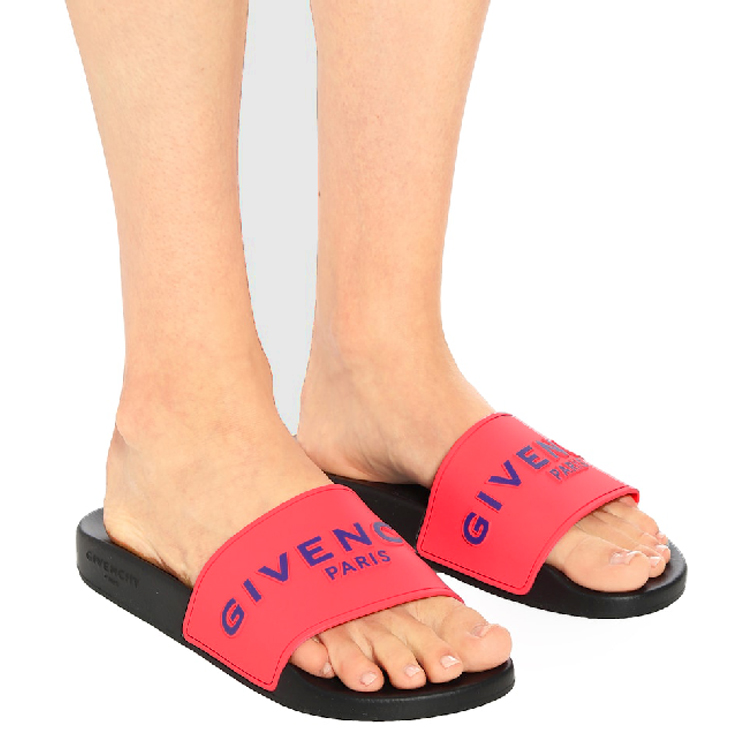(W) Givenchy Paris Slides 'Black Pink' 圖 7
