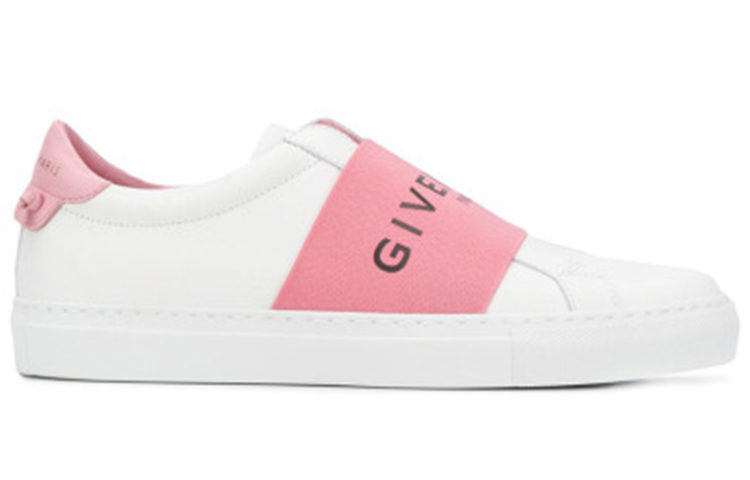(W) Givenchy Paris Strap Leather Sneakers 'White Pink' 圖 2