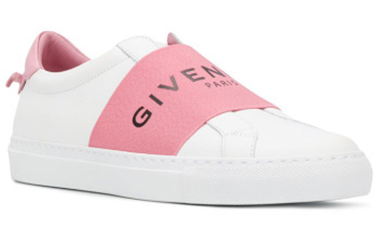 (W) Givenchy Paris Strap Leather Sneakers 'White Pink' 圖 3