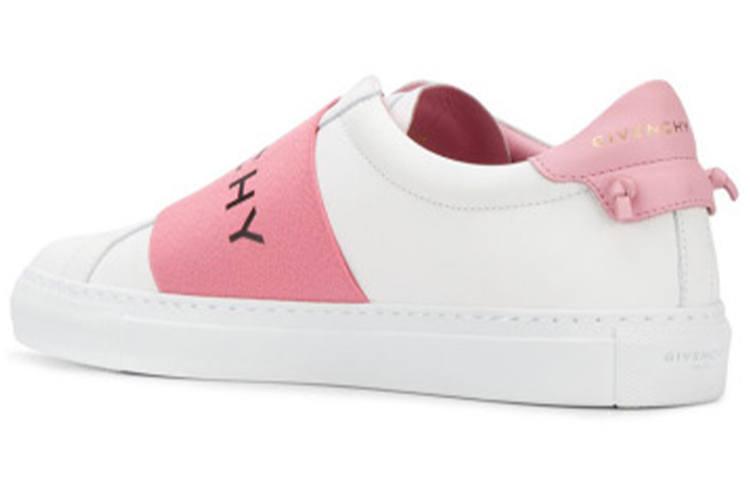 (W) Givenchy Paris Strap Leather Sneakers 'White Pink' 圖 5
