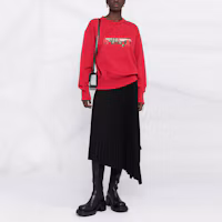 Lookbook (W) Givenchy 紅玫瑰印花長袖圓領運動衫 BWJ0213Z75-640