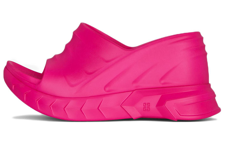 (W) Givenchy Rubber Sandal 'Cotton Candy Neon Pink'