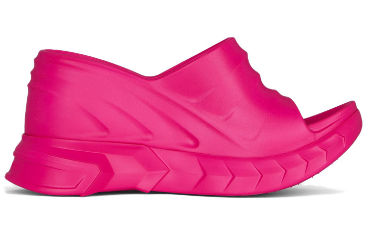 (W) Givenchy Rubber Sandal 'Cotton Candy Neon Pink' 圖 2