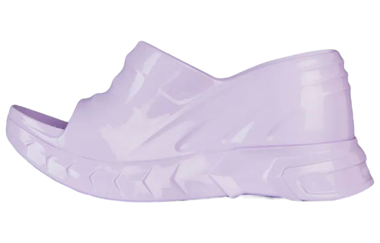 (Women) Givenchy Marshmallow Wedge Slide 'Lilac' BE305BE1DA-540