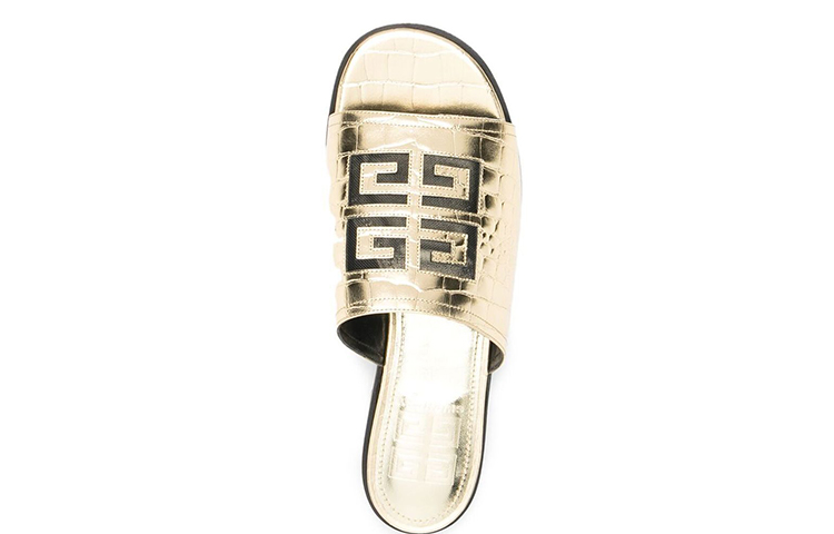 Lookbook (W) 纪梵希金色凉鞋 BE305EE0ZD4G-710