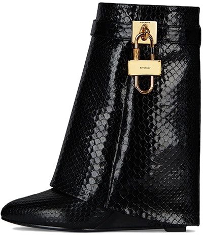 women-givenchy-shark-lock-black-snake-metal-buckle-be-603-ke-1-gf-001
