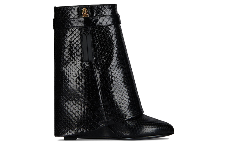 (W) Givenchy Shark Lock 'Black Snake Metal Buckle' 圖 2