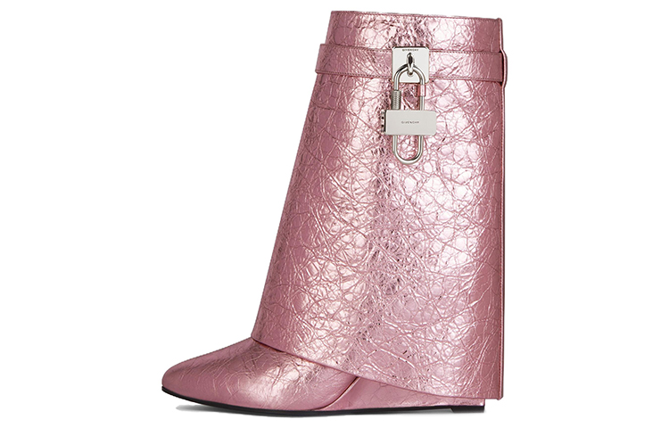 (W) Givenchy Shark Lock Ankle Boot 'Pink'