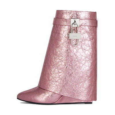 (W) Givenchy Shark Lock Ankle Boot 'Pink'