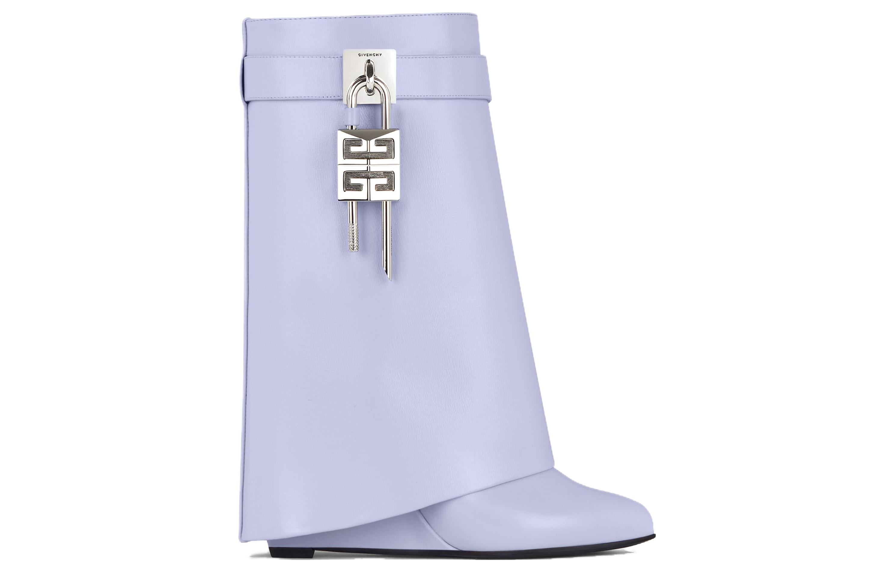 Order (W) Givenchy Stivali Shark Lock Biker Caviglia ''Lavanda'' BE603KE1KP-532