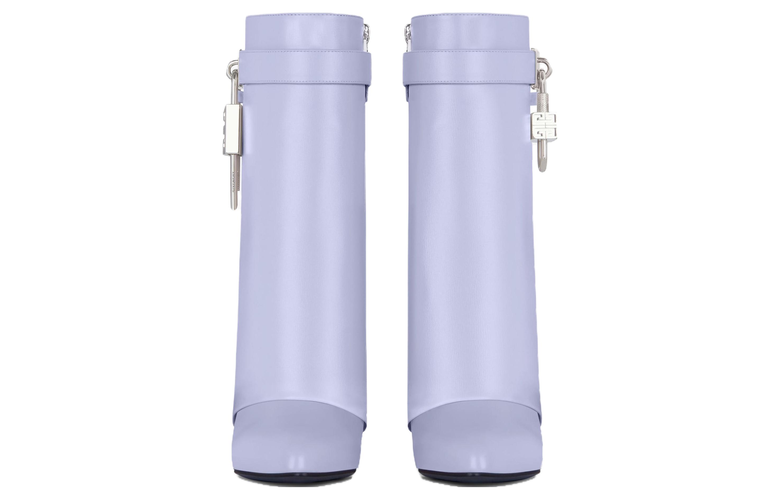 Lookbook GIVENCHY紀梵希 小牛皮 舒適簡約 短靴 9cm 女款 薰衣草