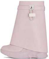 (Women) Givenchy Shark Lock Biker Ankle Boot 'Light Pink' BE603SE1SM-681 (Women) Givenchy Shark Lock Biker Ankle Boot 'Light Pink' BE603SE1SM-681