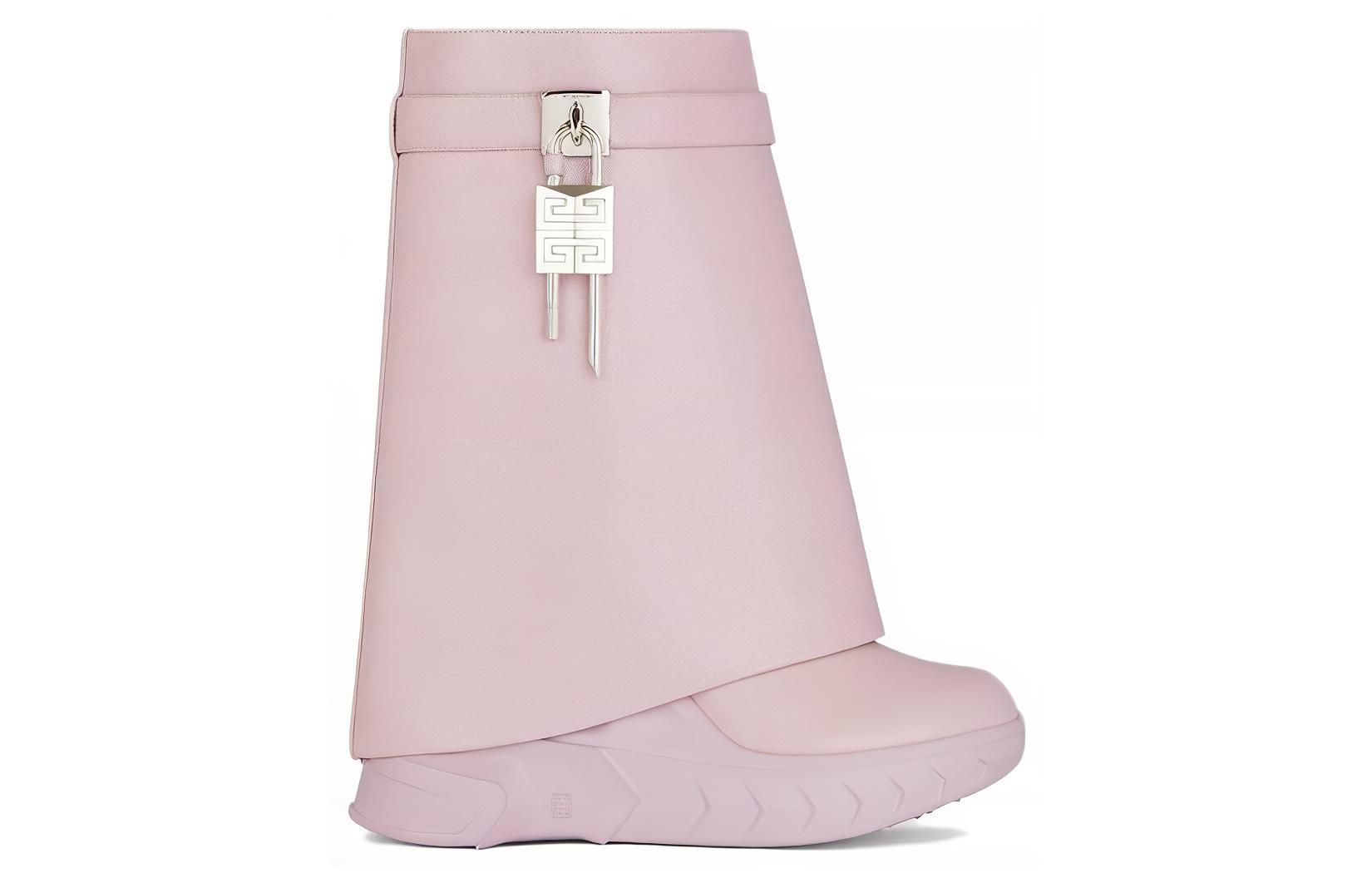 Order (W) But Biker Pergelangan Kaki Givenchy Shark Lock 'Merah Jambu Muda' BE603SE1SM-681