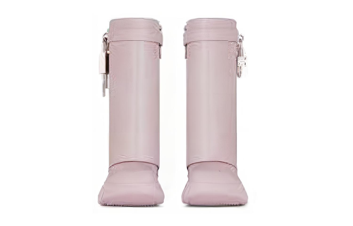 Lookbook (W) But Biker Pergelangan Kaki Givenchy Shark Lock 'Merah Jambu Muda' BE603SE1SM-681