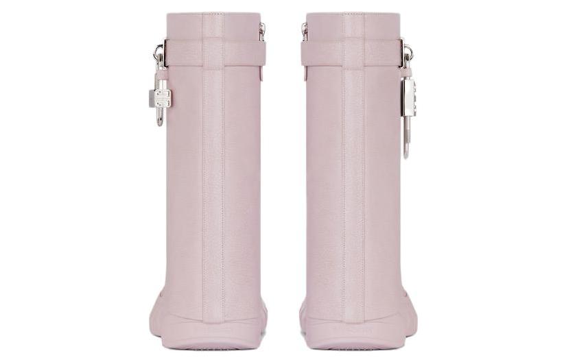 Shop (W) But Biker Pergelangan Kaki Givenchy Shark Lock 'Merah Jambu Muda' BE603SE1SM-681