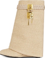 (Women) Givenchy Shark Lock Biker Boots 'Light Brown' BE603KE1CF-250 (Women) Givenchy Shark Lock Biker Boots 'Light Brown' BE603KE1CF-250