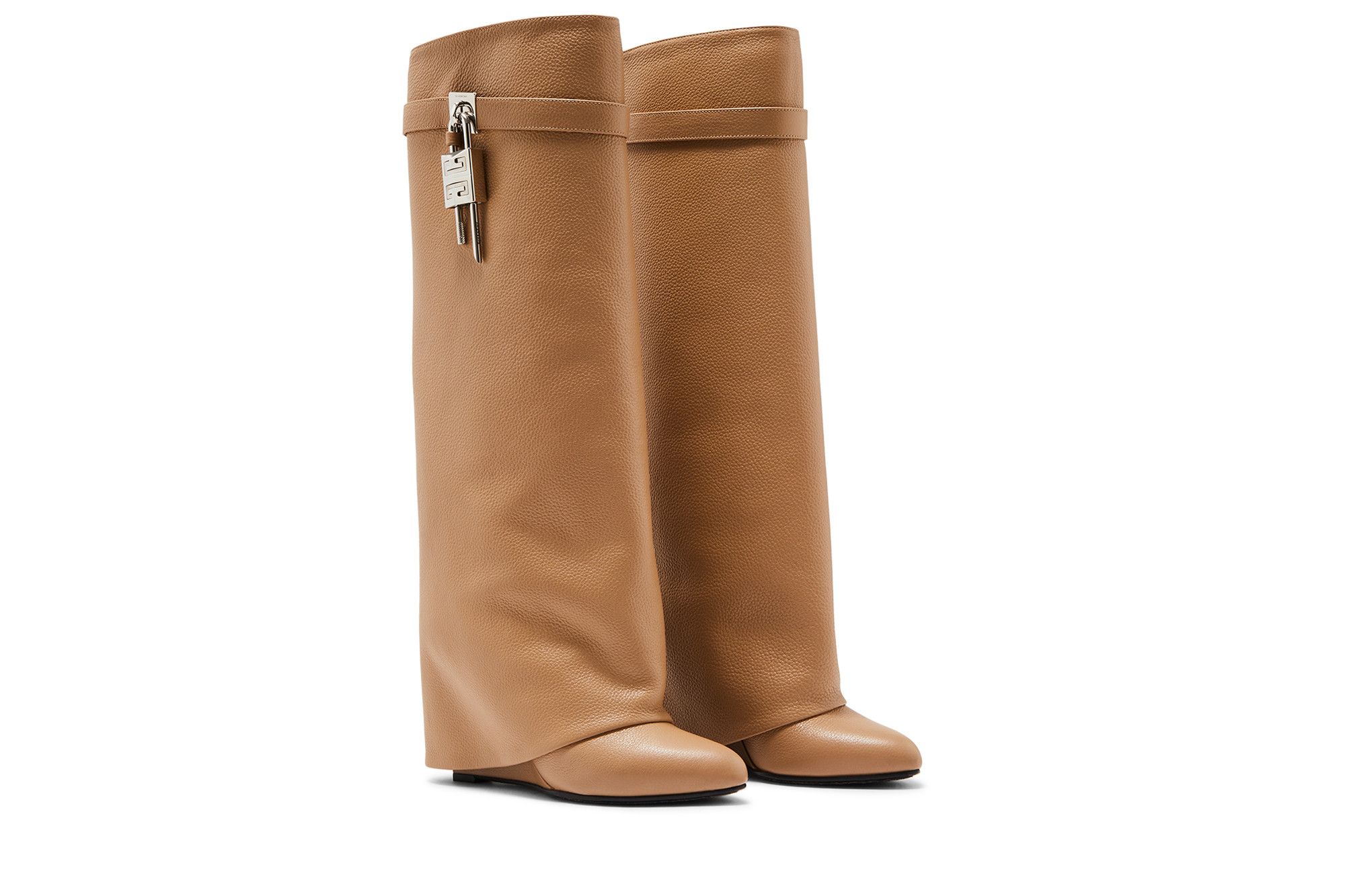 (W) Givenchy Shark Lock Boot 'Beige' 圖 8