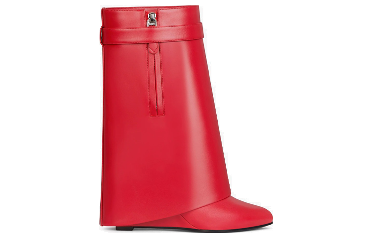 (W) Givenchy Shark Lock Boot 'Red' 圖 2