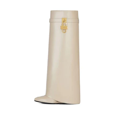 (W) Givenchy Shark Lock Boots 'Beige'