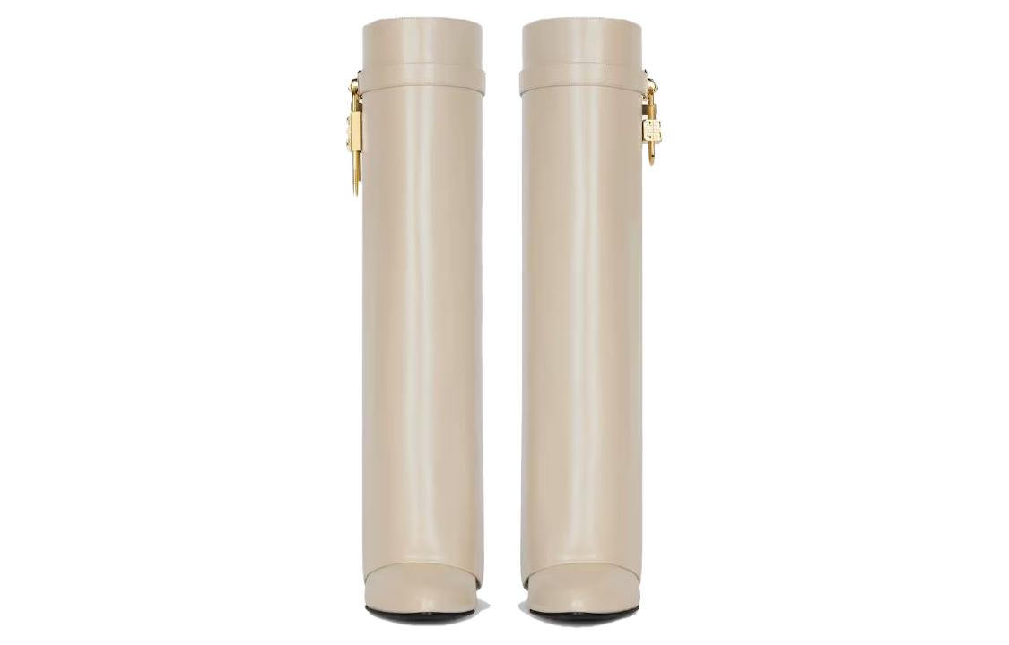 (W) Givenchy Shark Lock Boots 'Beige' 圖 3