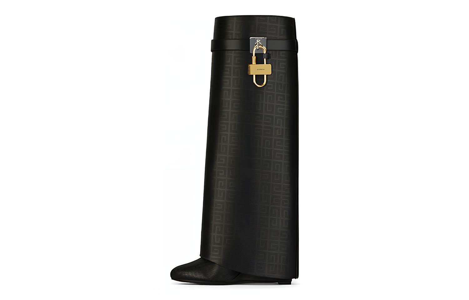 (Women) Givenchy Shark Lock Boots 'Black Leather' BE7021E1A8-001