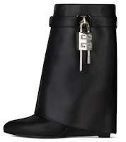 (Women) Givenchy Shark Lock Boots 'Black Leather' BE602RE147-001 (Women) Givenchy Shark Lock Boots 'Black Leather' BE602RE147-001