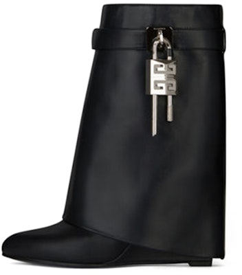 (Women) Givenchy Shark Lock Boots 'Black Leather' BE602RE147-001 Buy (Women) Givenchy Shark Lock Boots 'Black Leather' BE602RE147-001