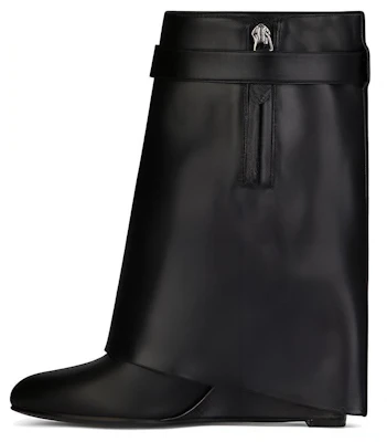 (Women) Givenchy Shark Lock Boots 'Black Leather' BE602RE147-001 Order (Women) Givenchy Shark Lock Boots 'Black Leather' BE602RE147-001