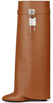 (W) Givenchy Shark Lock Boots 'Kulit Coklat' BE7021E0YP-913 Buy (W) Givenchy Shark Lock Boots 'Kulit Coklat' BE7021E0YP-913