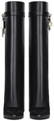 (W) Botas Altas Givenchy Shark Lock 'Cuero Negro' BE702NE1NG-001 Lookbook (W) Botas Altas Givenchy Shark Lock 'Cuero Negro' BE702NE1NG-001