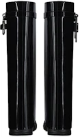 Shop (W) ジバンシィ シャークロック パテントレザー ハイカットブーツ BE7022E1FT-001