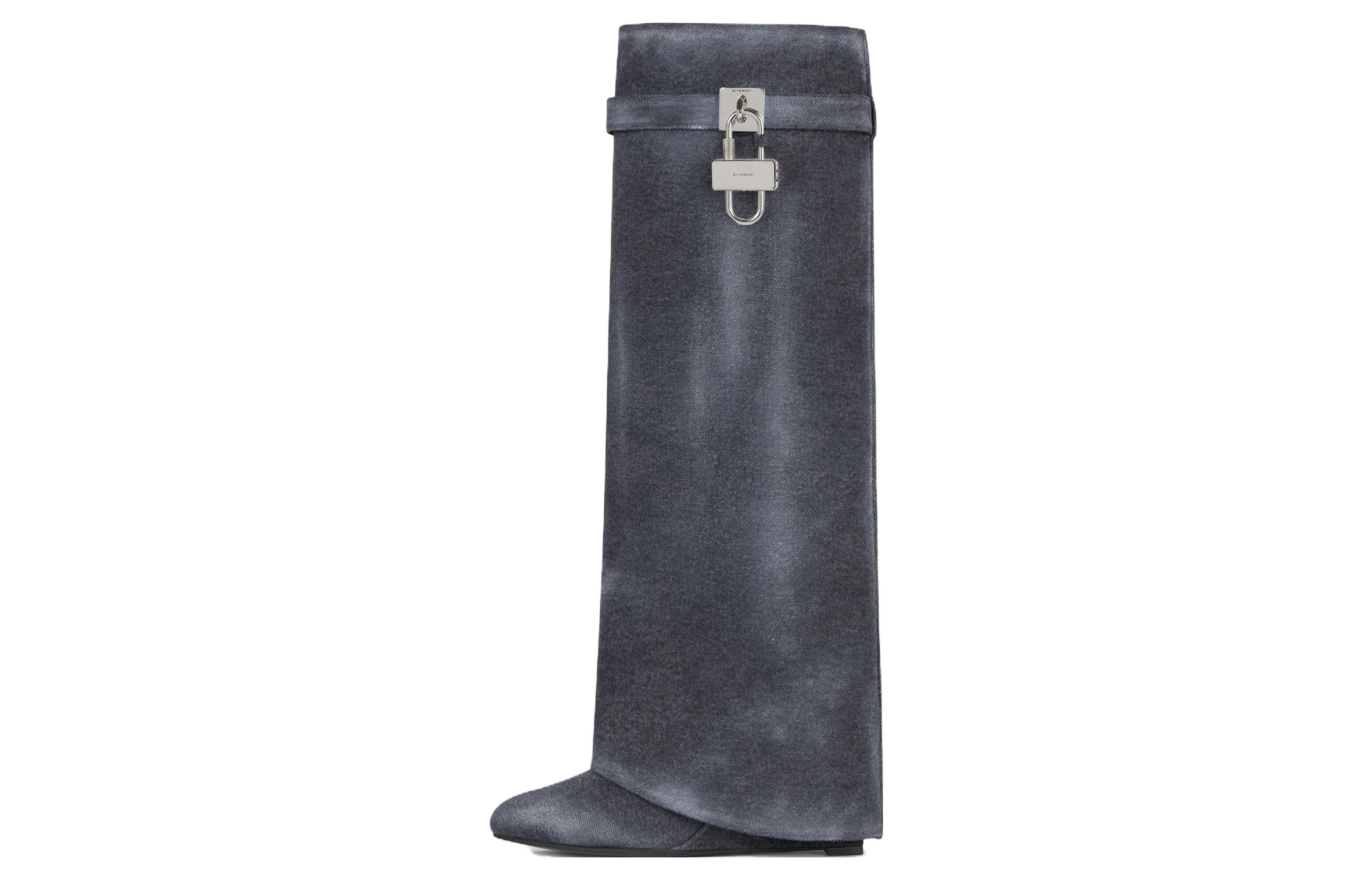 (Women) Givenchy Shark Lock Pant Boot 'Black' BE702EE1VF-001