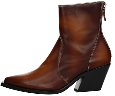 (Women) Givenchy Short Boot 'Retro Leather Chunky Heel Brown' BE600XE0EH-200 Buy (Women) Givenchy Short Boot 'Retro Leather Chunky Heel Brown' BE600XE0EH-200