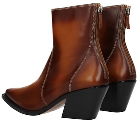 (Women) Givenchy Short Boot 'Retro Leather Chunky Heel Brown' BE600XE0EH-200 Lookbook (Women) Givenchy Short Boot 'Retro Leather Chunky Heel Brown' BE600XE0EH-200
