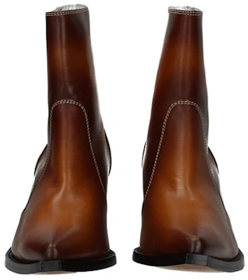 (Women) Givenchy Short Boot 'Retro Leather Chunky Heel Brown' BE600XE0EH-200 Shop (Women) Givenchy Short Boot 'Retro Leather Chunky Heel Brown' BE600XE0EH-200