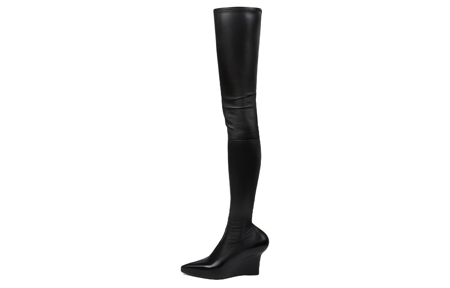 Buy (W) Givenchy Show High-Top Sneaker ''Schwarz Elastisch Dicke Sohle'' BE702DE1J5-001