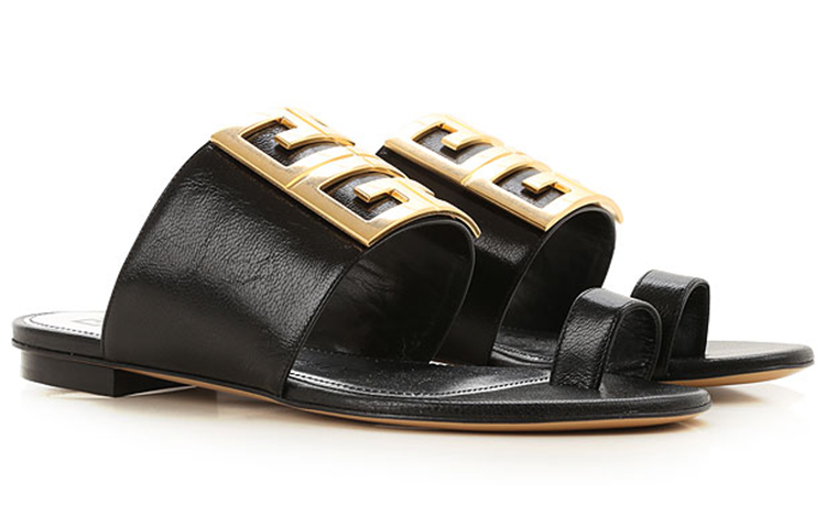 (W) Givenchy Slide 'Black Leather' 圖 3