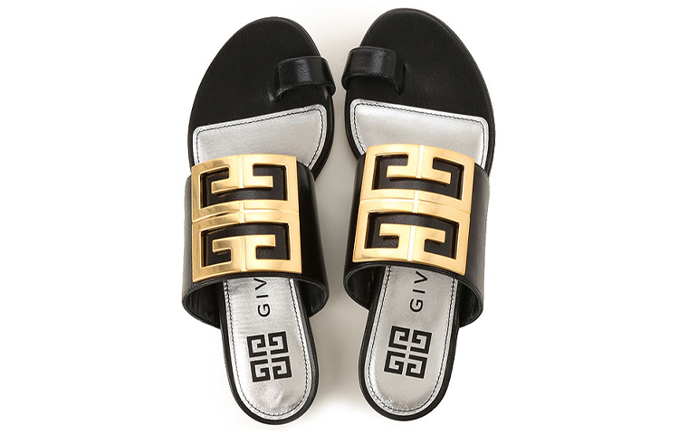 (W) Givenchy Slide 'Black Leather' 圖 5