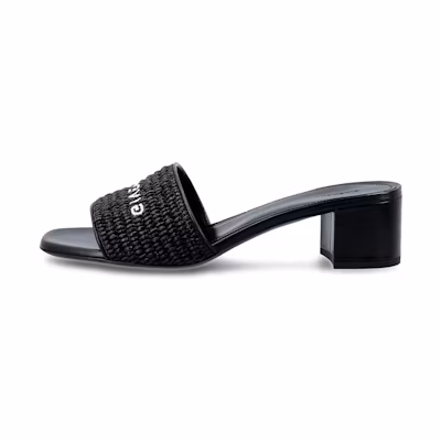 (W) Givenchy Slide 'Black Open-Toe'