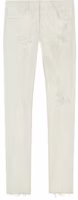 (Women) Givenchy Slim-Fit Distressed White Jeans BW50QH50N0-100 (Women) Givenchy Slim-Fit Distressed White Jeans BW50QH50N0-100