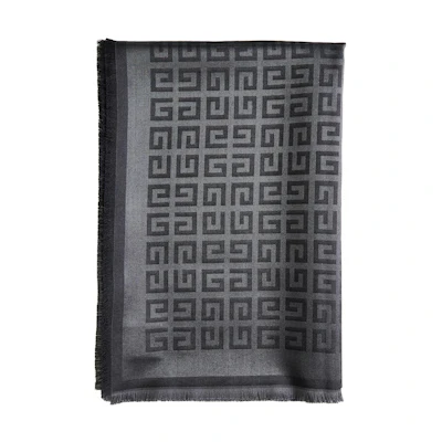 (Women) Givenchy Soft Comfort Scarf for Women in Dark Gray GW1414J50472