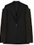 Buy (Women) Givenchy Solid Button Long-Sleeve Jacket Black BW30CX13QB-001