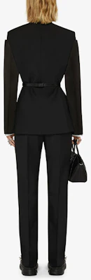 (Women) Givenchy Solid Button Long-Sleeve Jacket Black BW30CX13QB-001 Purchase (Women) Givenchy Solid Button Long-Sleeve Jacket Black BW30CX13QB-001
