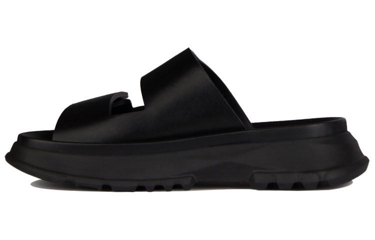 (W) Givenchy Spectre 'Leather Mule Slippers Black'