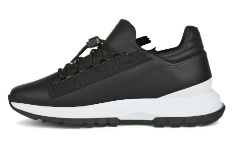 Buy GIVENCHY纪梵希 小牛皮 圓頭繫帶 低筒 休閒生活鞋 女款 黑色