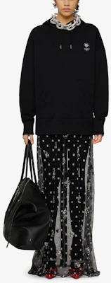 (W) Givenchy SS21 黑色連帽衛衣前方標誌設計 BWJ01Z3Z57-001 Lookbook (W) Givenchy SS21 黑色連帽衛衣前方標誌設計 BWJ01Z3Z57-001