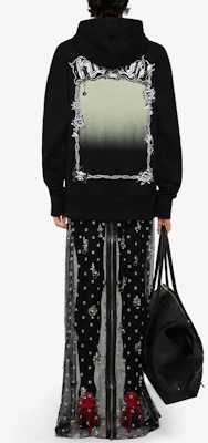 (W) Givenchy SS21 黑色連帽衛衣前方標誌設計 BWJ01Z3Z57-001 Shop (W) Givenchy SS21 黑色連帽衛衣前方標誌設計 BWJ01Z3Z57-001