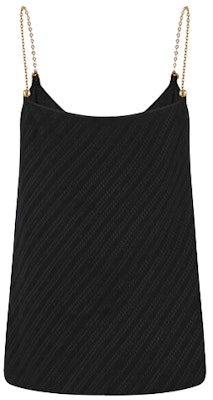 (W) ジバンシィ SS21 ブラック ソリッド チェーンストラップ ドレス BW60SL12JB-001 Lookbook (W) ジバンシィ SS21 ブラック ソリッド チェーンストラップ ドレス BW60SL12JB-001