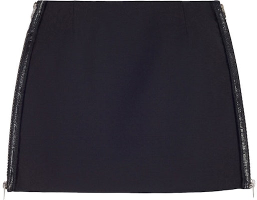 (W) ジバンシィ SS21 ウール ジップ ミニ Aライン スカート ブラック BW40H113QB-001 Order (W) ジバンシィ SS21 ウール ジップ ミニ Aライン スカート ブラック BW40H113QB-001